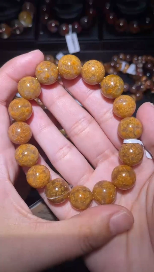 【闪购商品】水晶手链未镶嵌钛晶花13mm-133