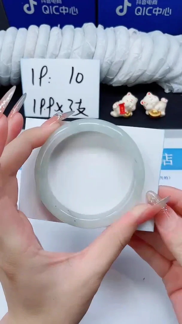 未镶嵌手镯石英质玉A4-55`56`57`
