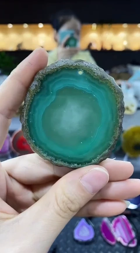 未镶嵌颈饰玛瑙/玉髓糊*张玛瑙