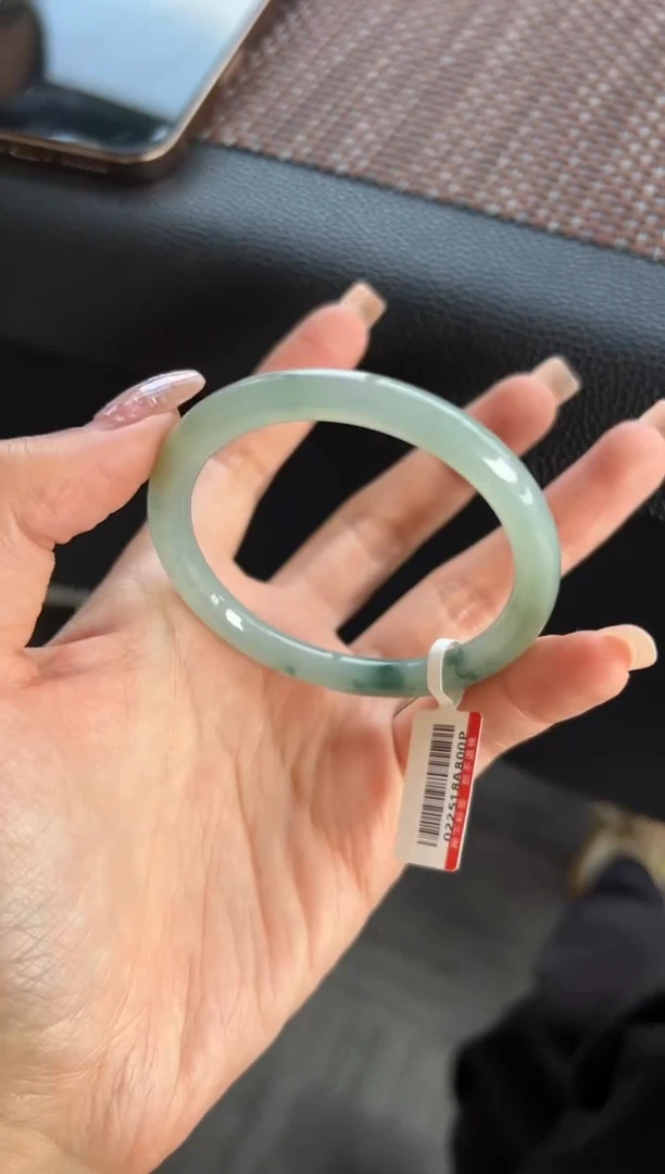 【闪购商品】翡翠手镯未镶嵌7号50.9*6.5*6.5