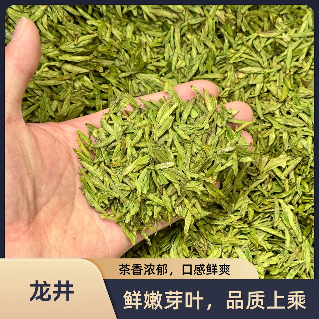 S2025年新茶龙井茶嫩芽豆香板栗香高山茶叶耐泡