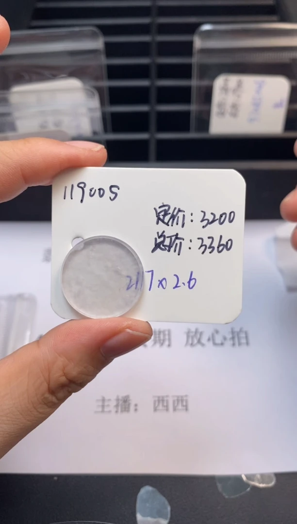 吊坠(不含链)未镶嵌翡翠119005