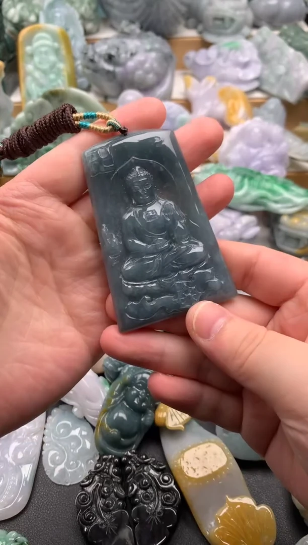 吊坠(不含链)未镶嵌翡翠1