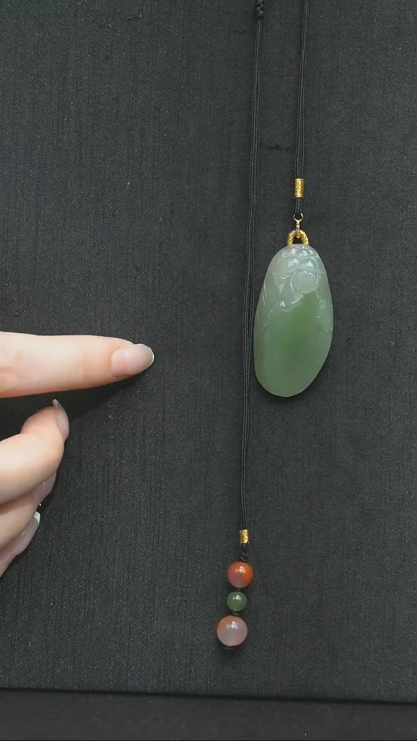 颈饰未镶嵌和田玉追**人颈饰 未镶嵌 和田玉 追*人