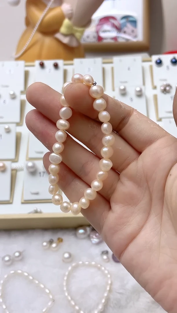淡水珍珠手绳未镶嵌库*洛手链