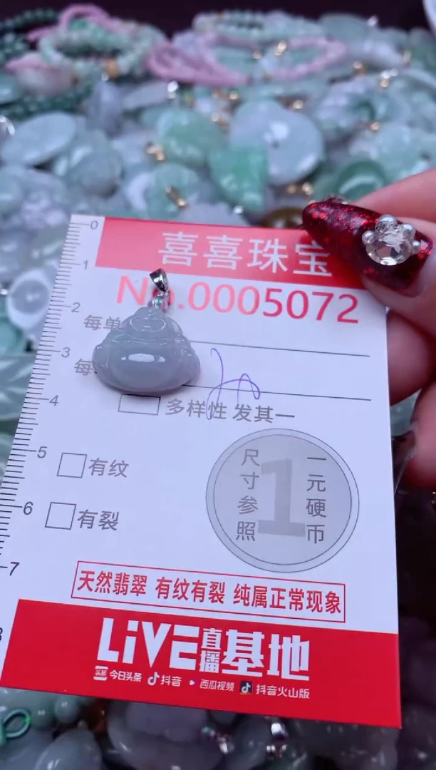 颈饰未镶嵌翡翠5072