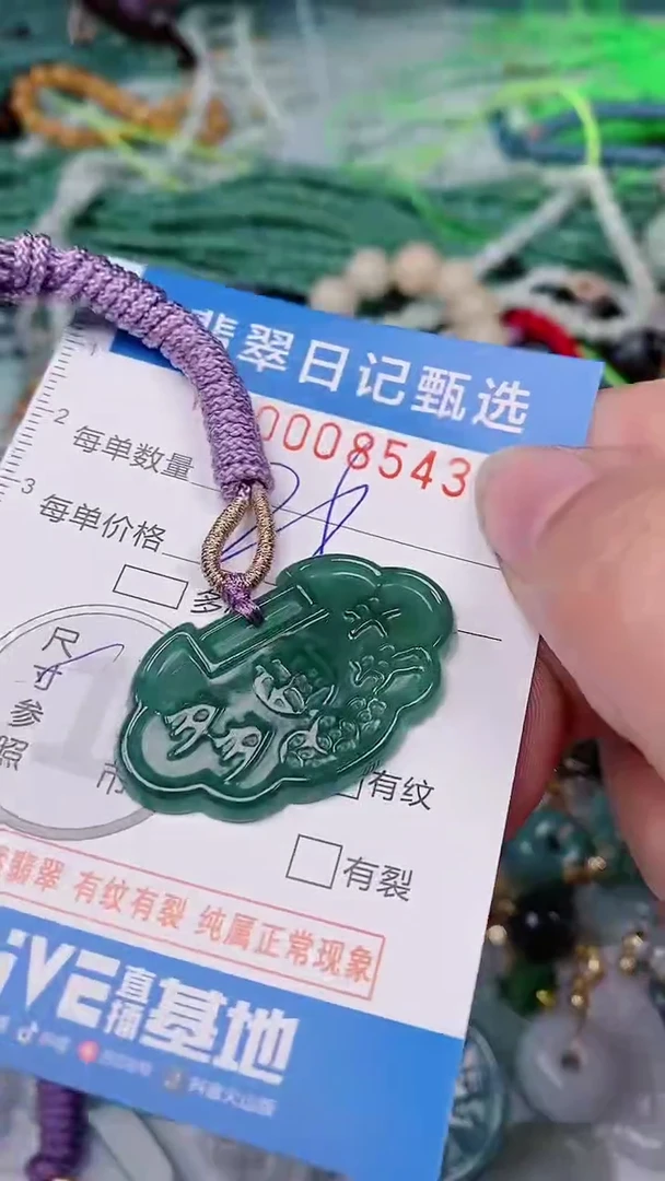 【闪购商品】翡翠颈饰未镶嵌00008543