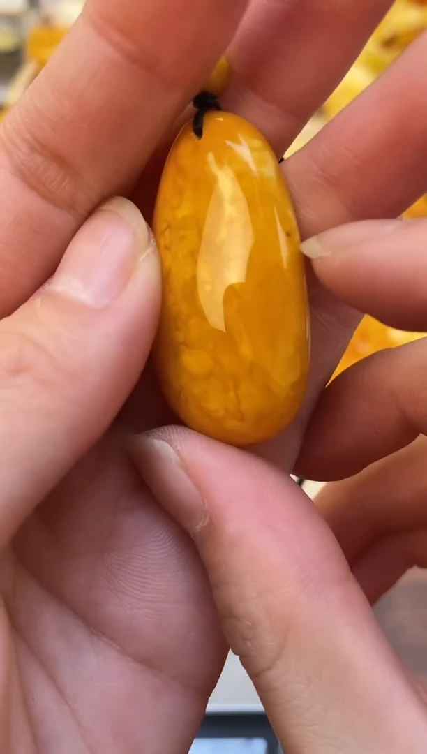 裸石琥珀未镶嵌天然琥珀蜜蜡