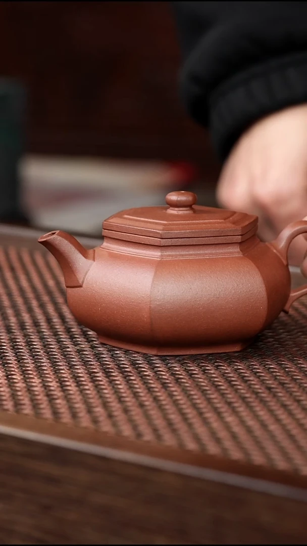 茶壶紫砂底槽清 大彬六方
