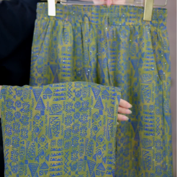 2025新款时尚休闲阔腿裤百搭气质宽松K-11