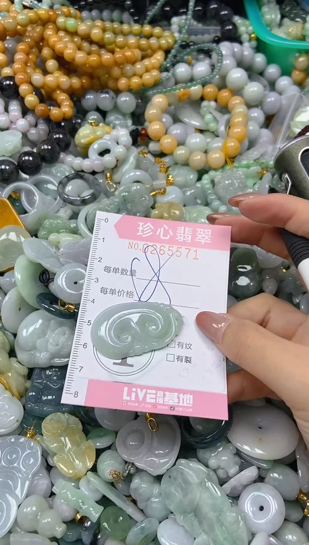 翡翠未镶嵌颈饰闪购0265571