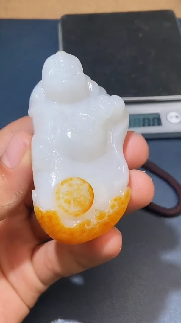 颈饰未镶嵌和田玉祥**驼HX