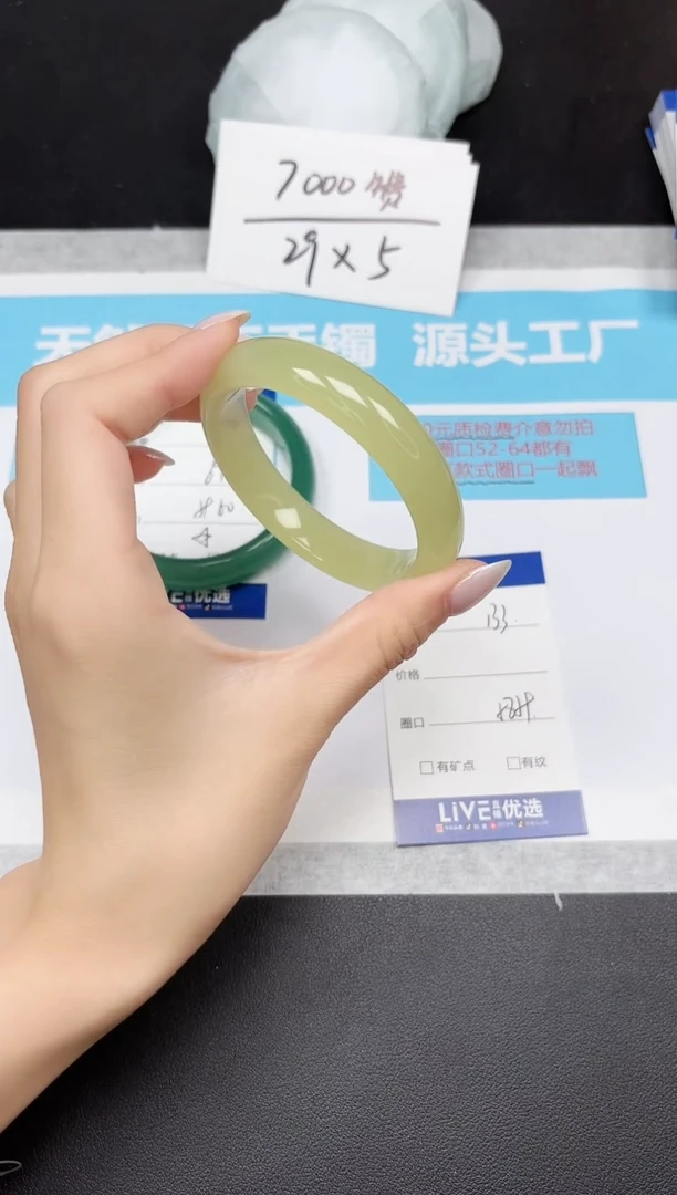 未镶嵌手镯石英质玉133-5859