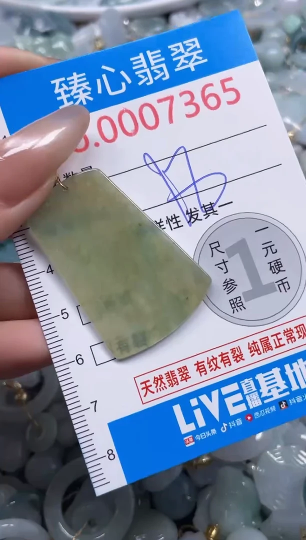 颈饰未镶嵌翡翠7365