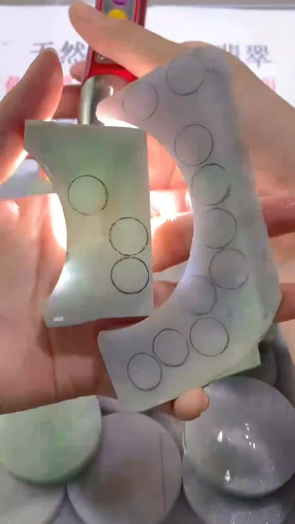 未镶嵌裸石翡翠（玉翠）天然缅甸翡翠A货F19