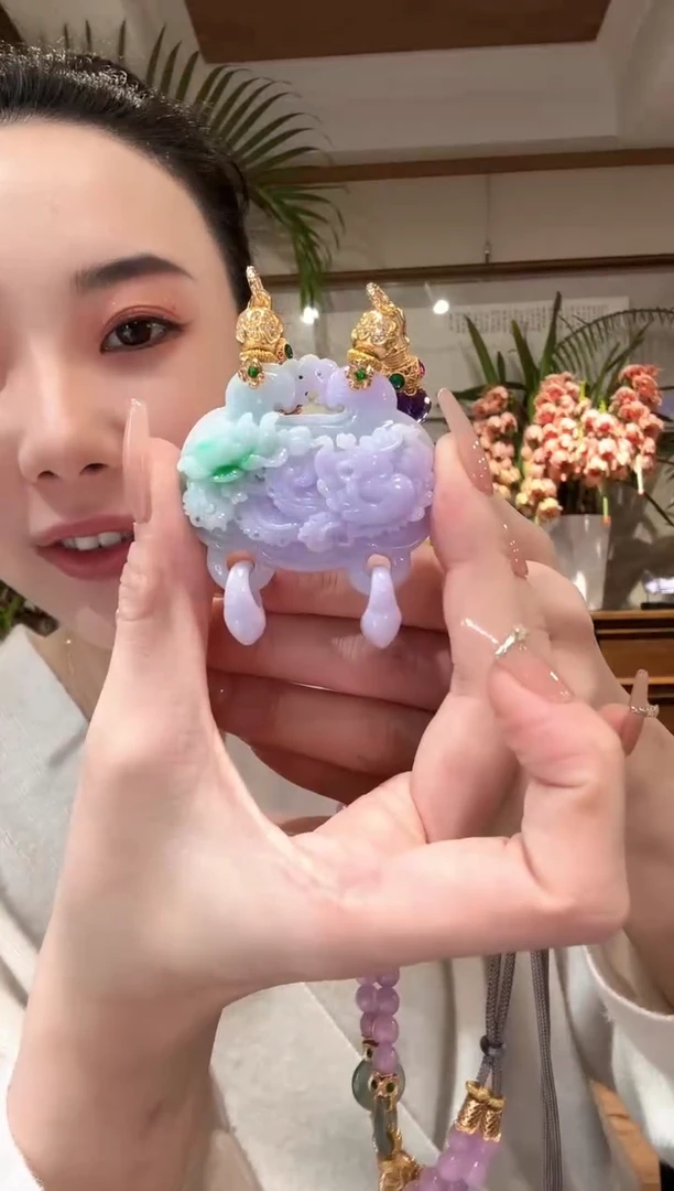 【闪购商品】翡翠颈饰未镶嵌国风