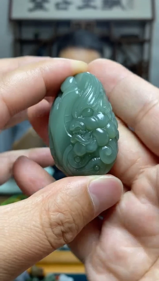 和田玉未镶嵌挂件43