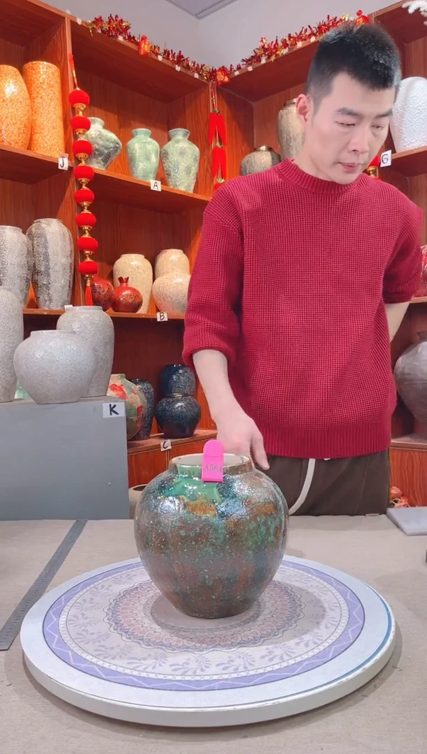 【闪购商品】瓶 a584陶瓷花瓶 无花 微瑕