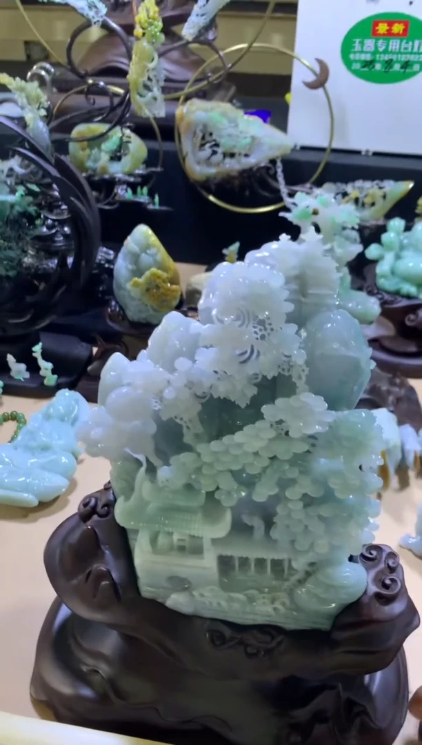 未镶嵌摆件翡翠用****3翡翠摆件
