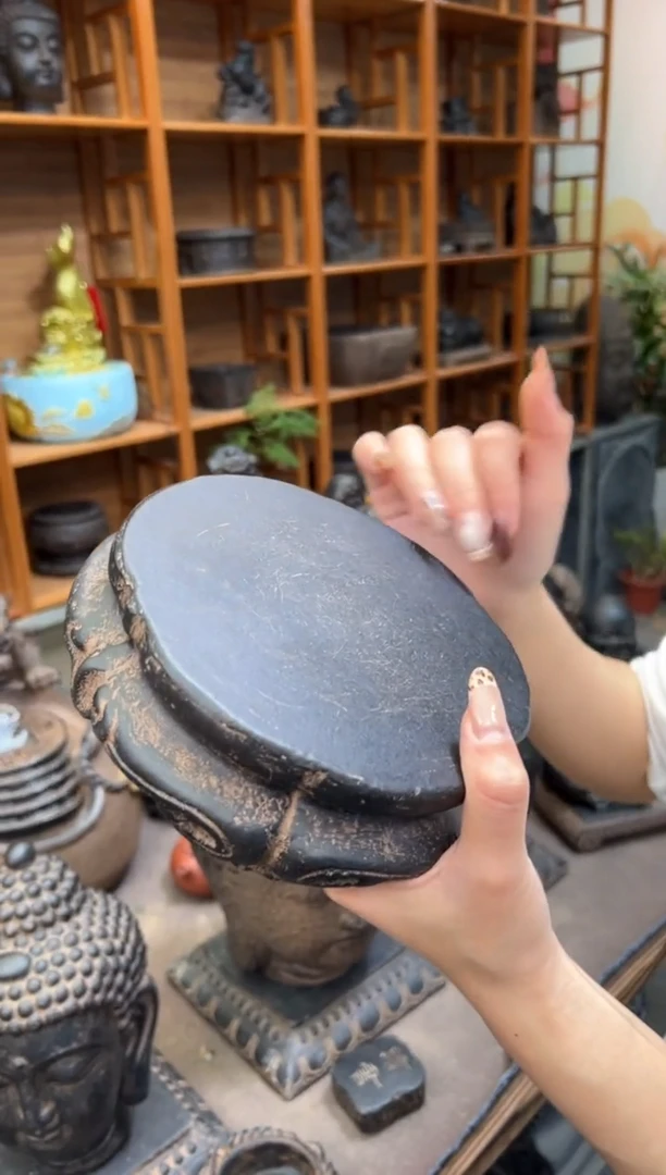 陶土【火山泥】金箍坛底座