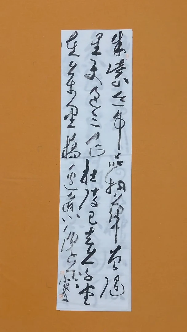 书法苟成文  甘肃 草书委员会138*34cm