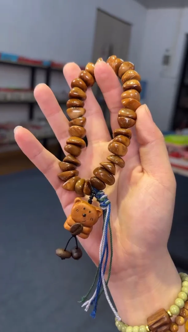 吊坠菩提根/象牙果    库克随形【巧克力豆】