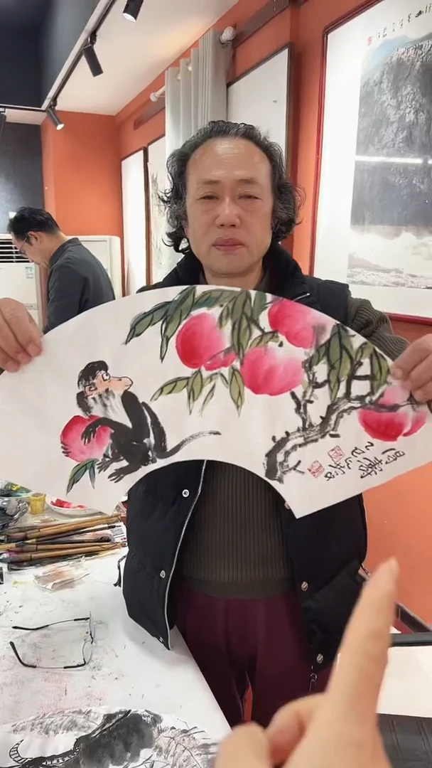 国画李火庆/国画/花鸟