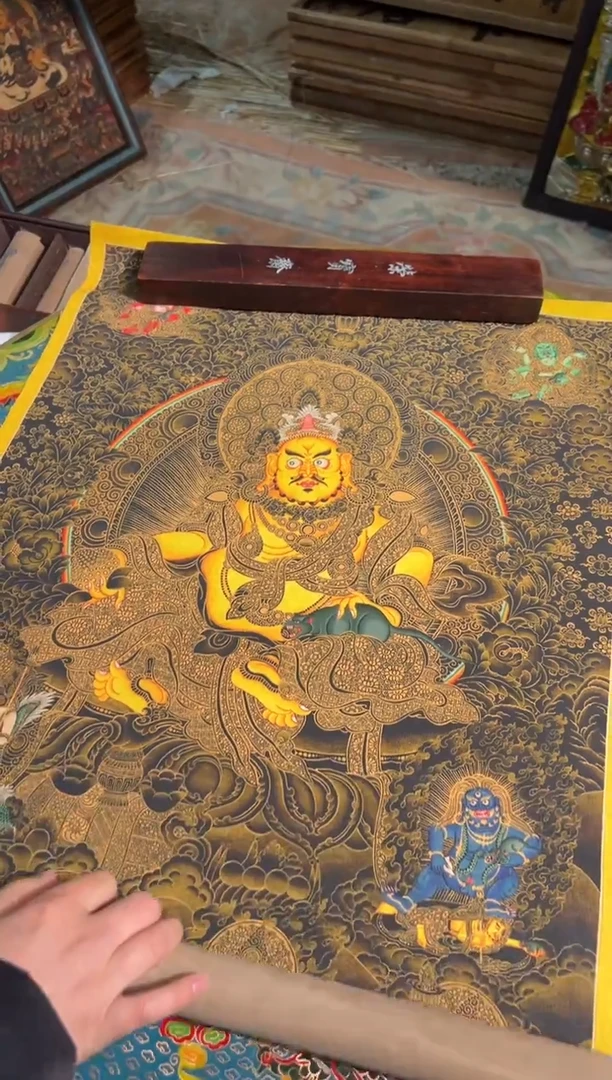 卷轴画卷轴画奥奥的唐卡