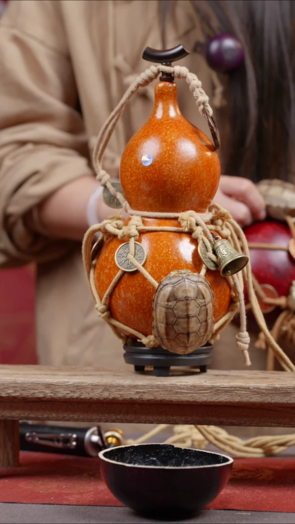 【微瑕】929号两斤大漆葫芦一物一拍拍拍退退限购拉黑