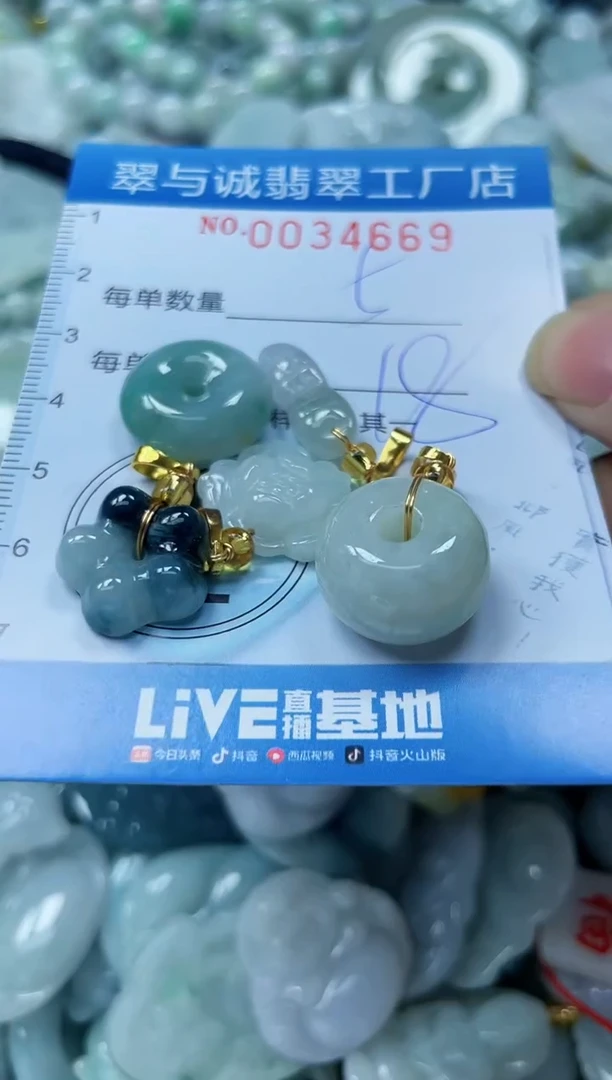 【闪购商品】翡翠颈饰未镶嵌闪购0034669