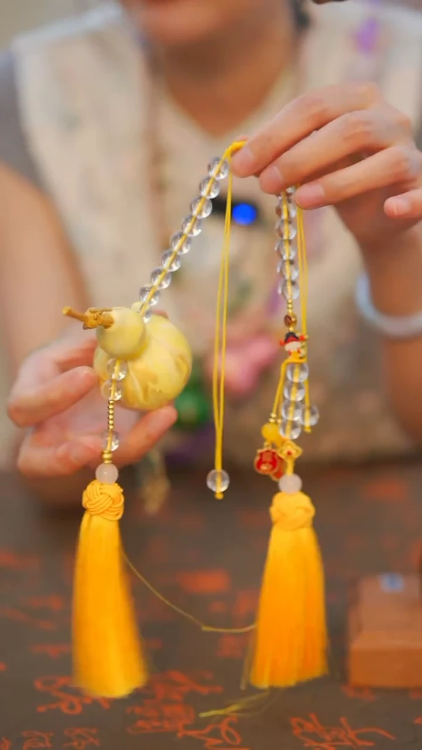 441非遗漆手艺工天然葫芦文玩福禄