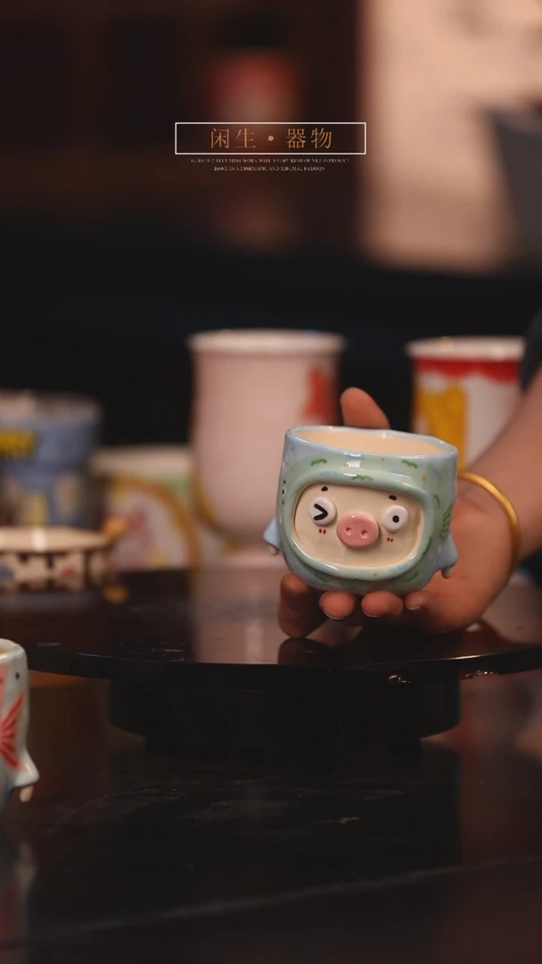 【闪购商品】景德镇可爱设计师款陶瓷