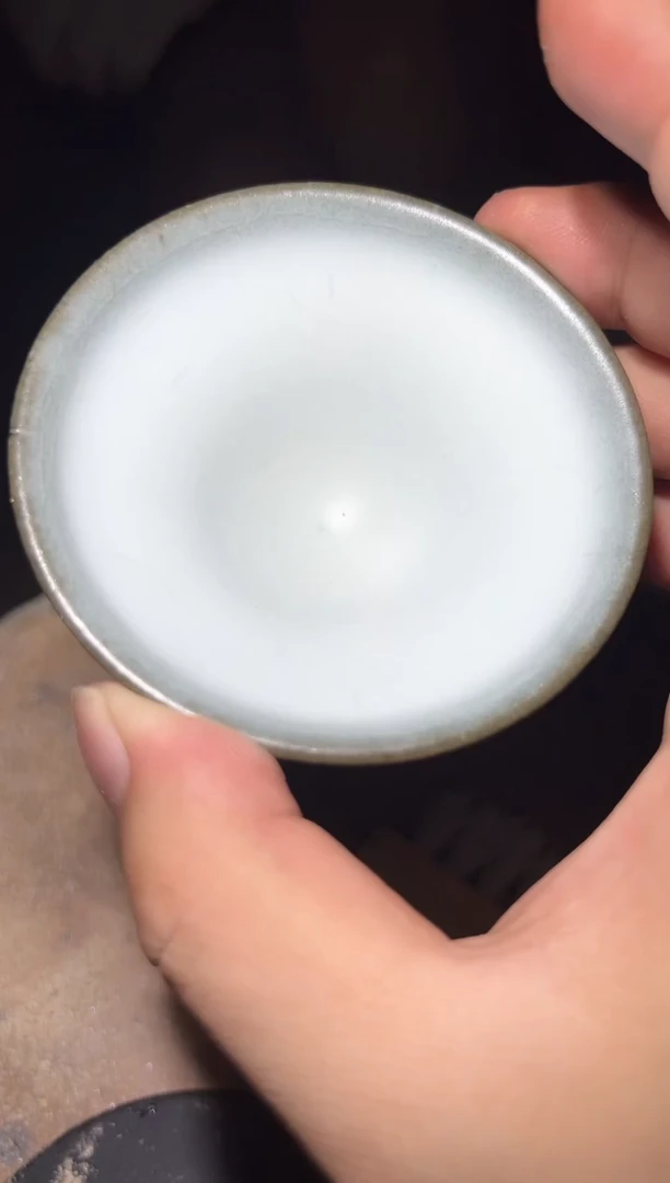 茶盏浅*28柴盏天下余启虎开窑390