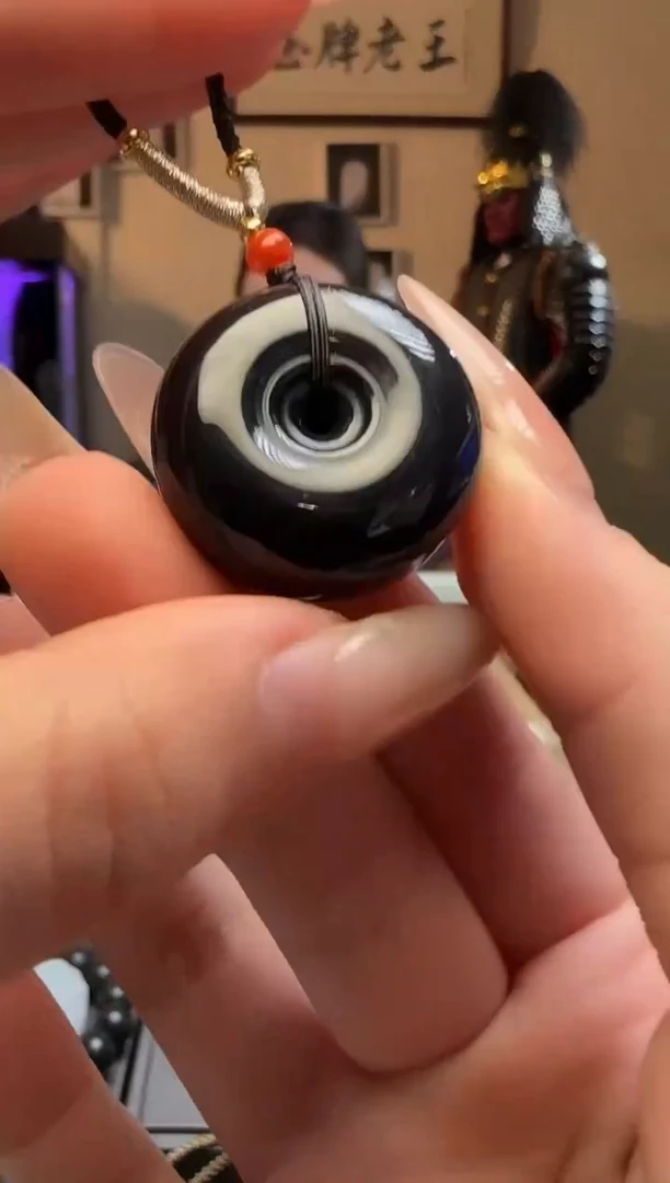 【闪购商品】和田玉帝王紫平安扣未镶嵌吊坠