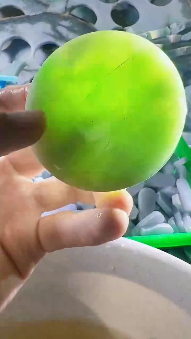 翡翠裸石缅甸翡翠A货文1664