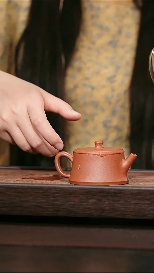 茶壶紫砂原矿紫砂壶   柱础