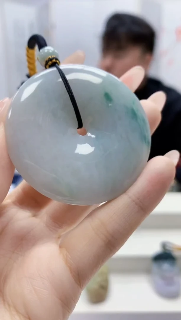 未镶嵌定制翡翠5060ty-毛货挂件84
