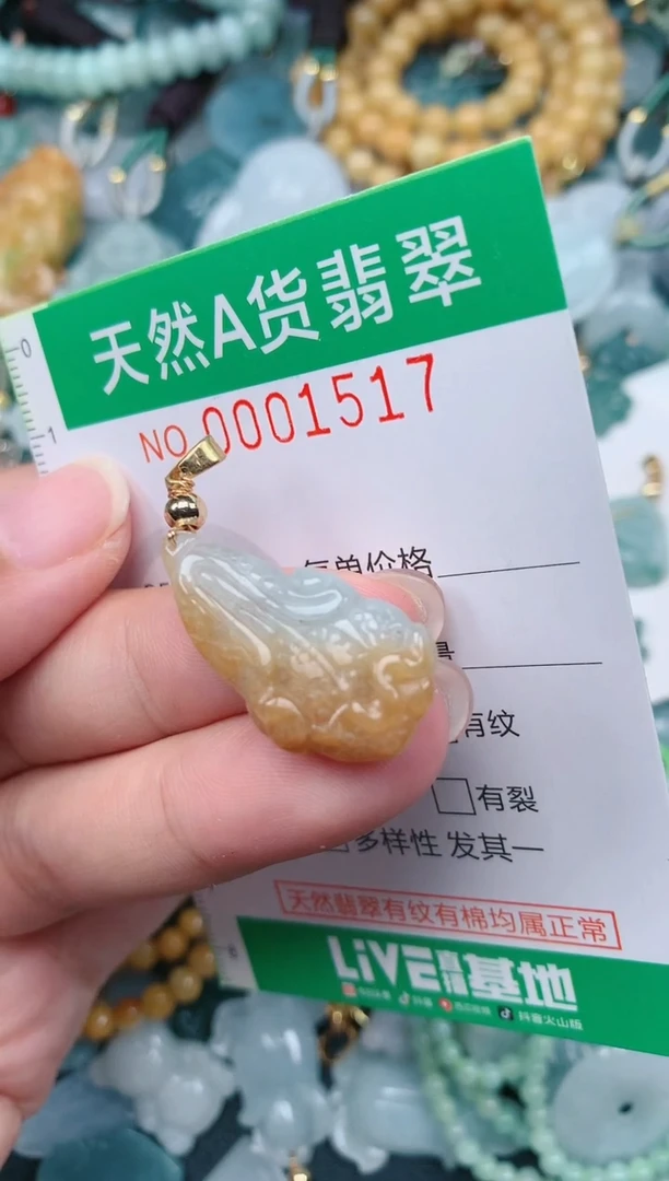 颈饰未镶嵌翡翠.0001517