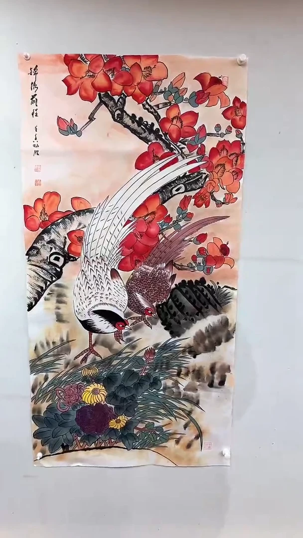 【闪购商品】国画锦绣前程/4尺/雷畅胜