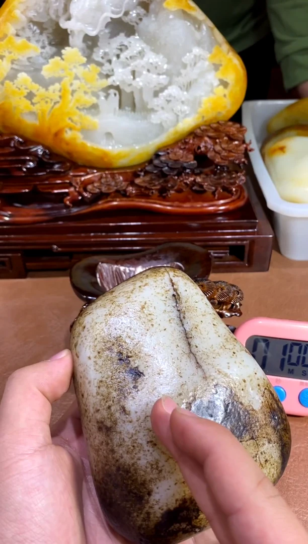 未镶嵌和田玉把件盛*玉1