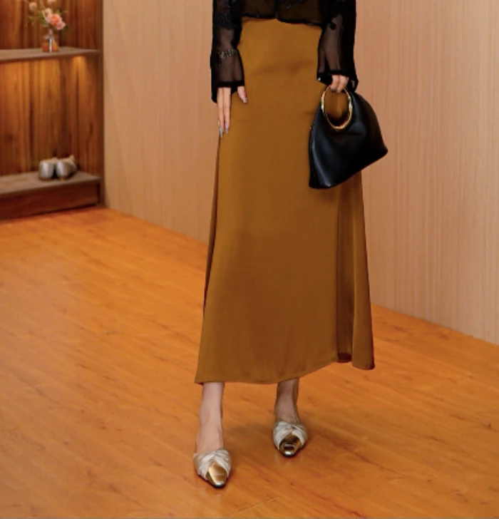 7188-3新款舒适时尚休闲半身裙