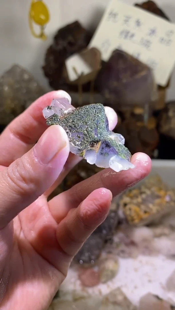 未镶嵌珠宝半成品水晶55号四川超七花园水晶