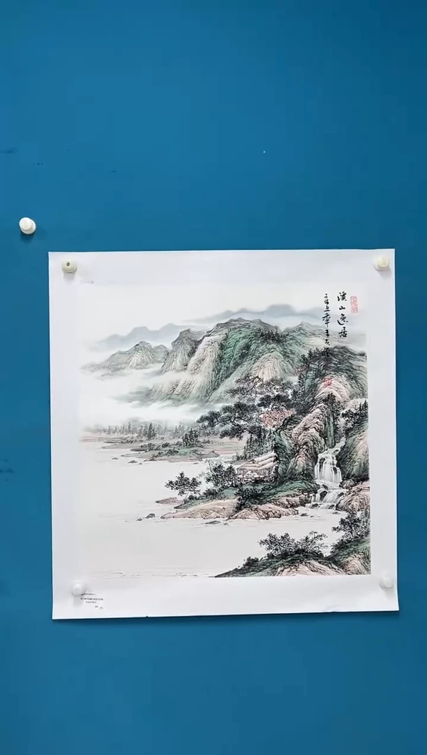 国画王夫怀-四尺斗方春风原作-024