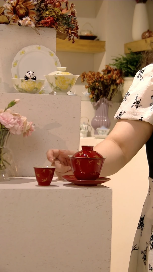 盖碗+茶杯 哈哈哈哈哈哈