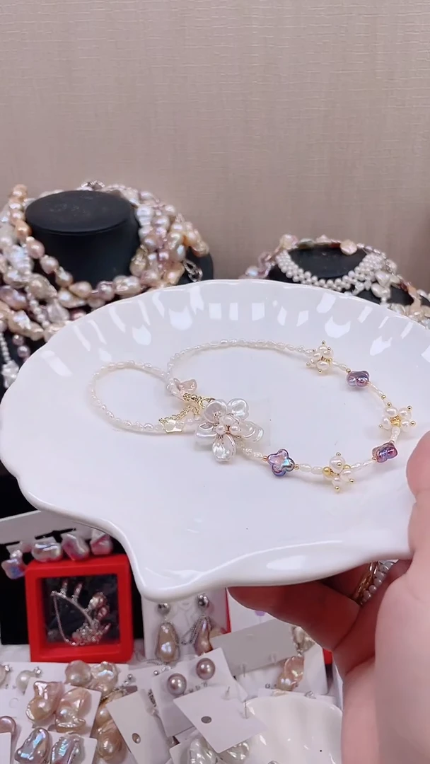 未镶嵌项链淡水珍珠【纯恬饰品】