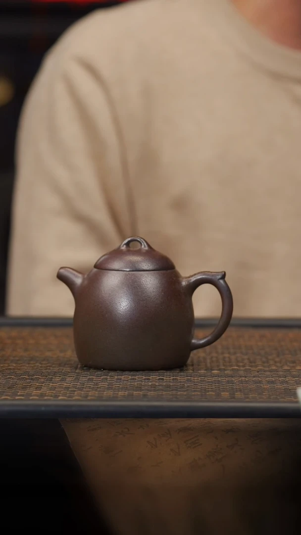 【闪购商品】紫砂茶壶12空山造器 柴烧秦权