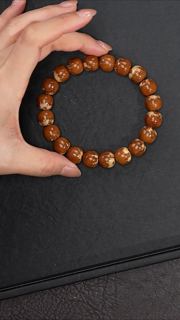 手串紫金鼠12mm火焰纹老型