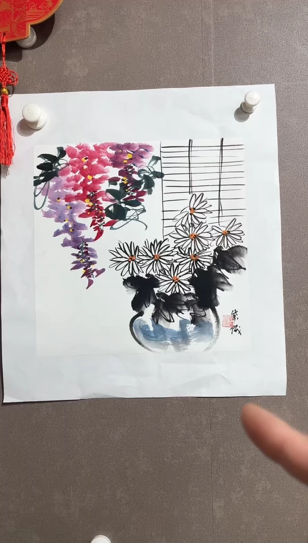 国画14---紫仪老师作品