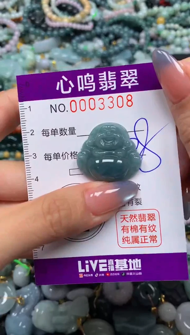 颈饰未镶嵌翡翠闪购003308