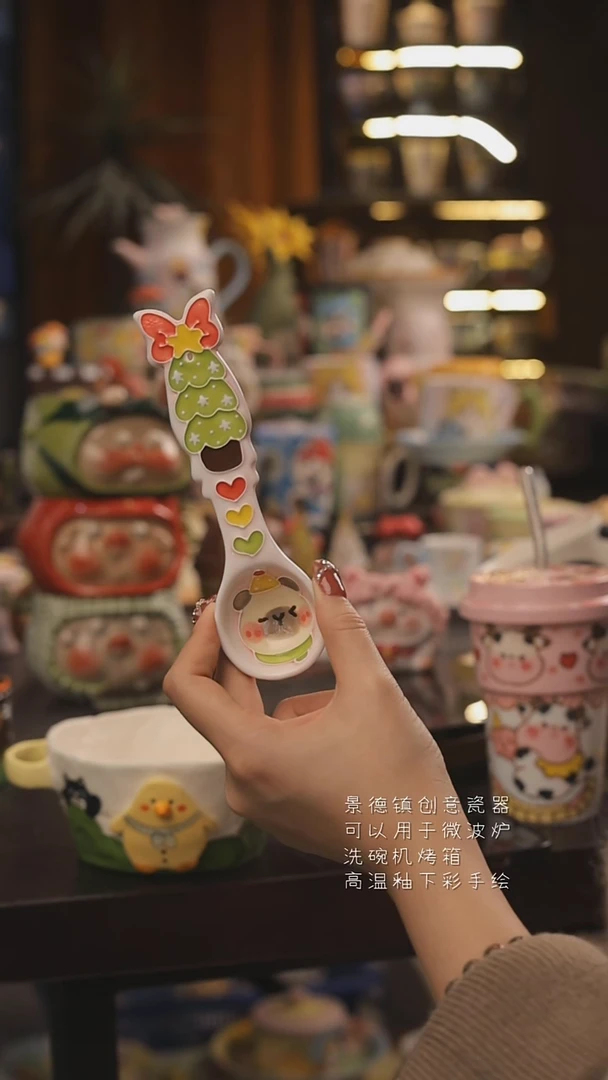 景德镇釉下彩绘设计师款式陶瓷